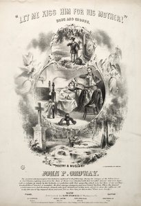 Let me Kiss him for his Mothers - Sheet Music Cover