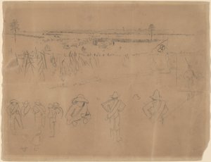 Alignements et tranchées (recto)