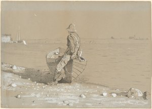 Regardant dehors, 1875