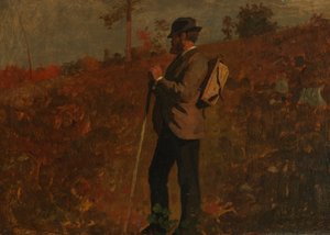 Homme avec un sac à dos, 10 octobre 1873