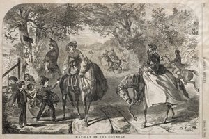Fête du 1er mai à la campagne, 1859