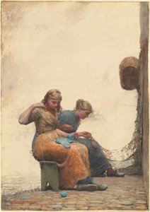 Réparation des filets - Winslow Homer