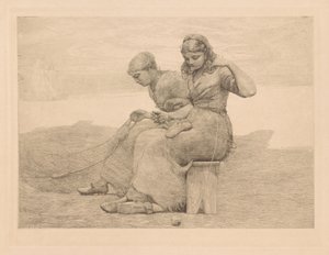 Réparer les déchirures - Winslow Homer