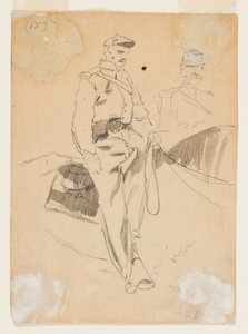 Cavalier monté - Winslow Homer