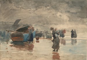 Sur le Sable - Winslow Homer