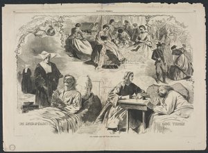 Nos femmes et la guerre, 1862 - Winslow Homer