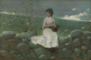 Fleurs de pêcher - Winslow Homer