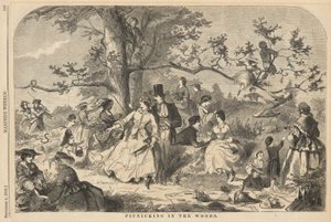 Pique-nique dans les bois, de Harper - Winslow Homer
