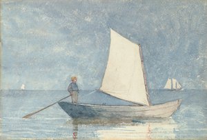 Naviguer un doris, 1880 - Winslow Homer