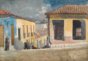 Santiago de Cuba : Scène de rue - Winslow Homer