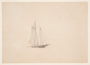 Goélette avec annexe - Winslow Homer