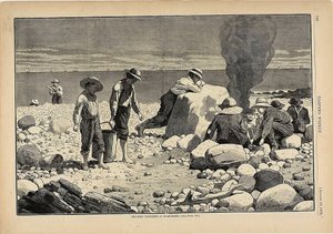 Esquisses de bord de mer - Une cuisson de palourdes - Winslow Homer