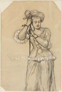 Bergère, 1877 - Winslow Homer