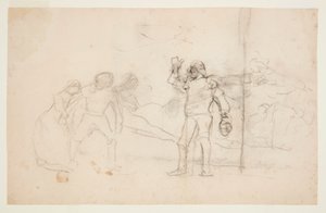 Esquisse pour "Le Naufrage" - Winslow Homer