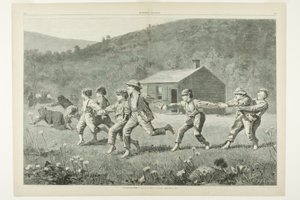 "Snap-the-Whip" - Winslow Homer