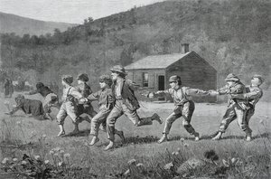 Snap-the-Whip, du Harpers Weekly, 20 septembre 1873 - Winslow Homer
