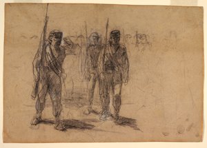 Soldats en exercice - Winslow Homer