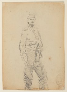 Officier debout - Winslow Homer