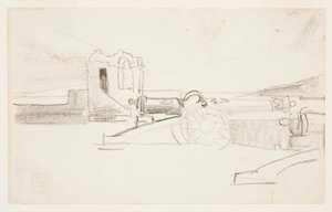 Étude pour "Projecteur, entrée du port, Santiago de Cuba"