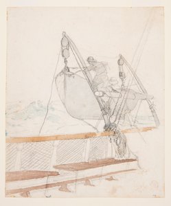 Étude pour "Le Signal de Détresse" - Winslow Homer