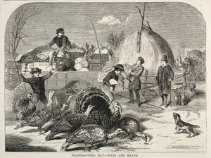 Jour de Thanksgiving - Moyens et méthodes, 1858