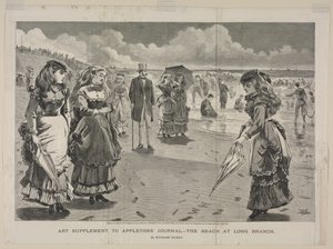 La plage de Long Branch - Winslow Homer