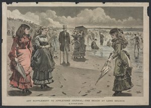 La plage de Long Branch, 1869 - Winslow Homer