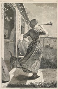 Le cor du dîner - Winslow Homer