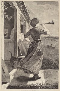 Le cor de dîner - Winslow Homer