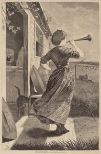 Le cor de dîner - Winslow Homer