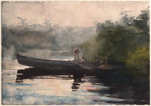 Fin de journée, Adirondacks - Winslow Homer