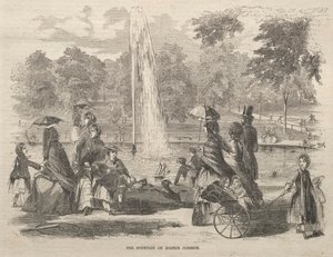 La fontaine du Boston Common