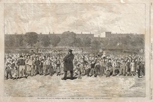 Le 4 juillet à Tompkins Square, New York - Les soldats arrivent, 1868 - Winslow Homer