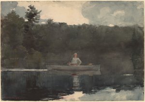 Le pêcheur solitaire - Winslow Homer