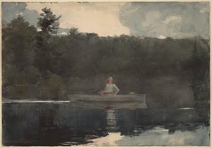 Le pêcheur solitaire - Winslow Homer