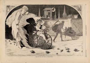 The New Year--1869, extrait de Harper