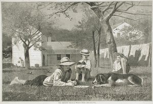 La pause de midi - Winslow Homer