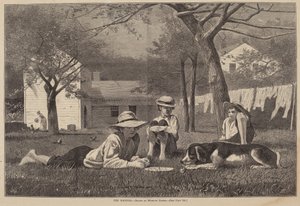 La pause de midi, publié en 1873