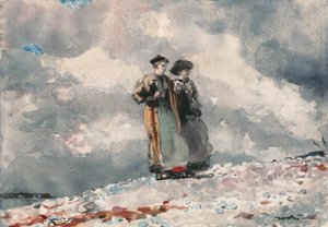 Les perspectives, la côte du Maine - Winslow Homer