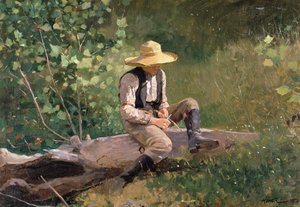 Le garçon qui taille, 1873 - Winslow Homer
