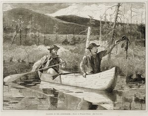 Piégeage dans les Adirondacks - Winslow Homer