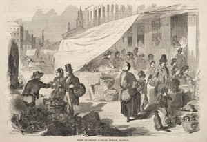 Vue de South Market Street, Boston, 1857