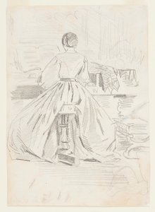 Femme au piano