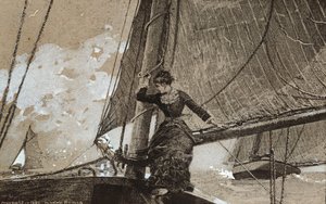 Fille en yachting, 1880 - Winslow Homer