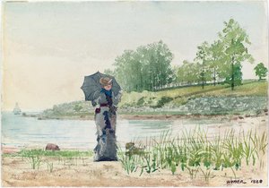 Jeune femme - Winslow Homer