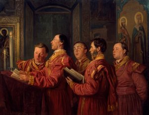 Choristes dans l