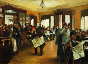 Au Café Dominique