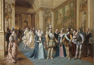 Henri IV et Marie de Médicis - Wladyslaw Bakalowicz