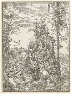 Saint Georges tuant le dragon - Wolf Huber