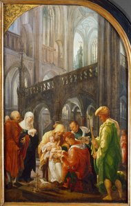 La circoncision du Christ, 1521 - Wolf Huber